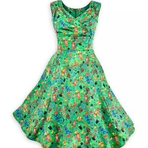 Disney Dress Shop XS Trader Sam’s Tiki Mugs Dress Disney Parks RARE